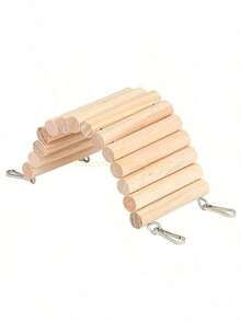 1pc Hamster Climbing Ladder Arch Bridge Toy, Suitable For Small Pets Like Hamsters, Parrots, Chinchillas, Chew Toy