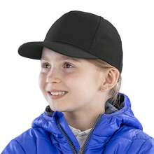 Result Genuine Childrens/Kids Core Printers Cap (Black) - Coffee Brown - View 1