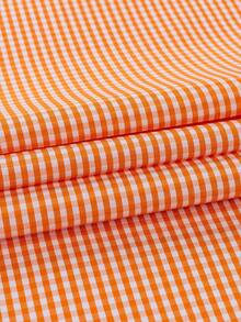 Men's Casual Comfortable Plaid Shirt - trái cam - Xem 6