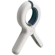 Sturdy Plastic Laundry Clips - Windproof Hanging Clips For Clothes & Bedding