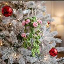 1 cây móc dễ thương cho gương chiếu hậu ô tô/trang trí phòng, phụ kiện treo gương ô tô thủ công theo phong cách Boho phù hợp cho phụ nữ và trẻ em gái, đồ trang trí thẩm mỹ nội thất ô tô màu xanh lá cây, đồ trang trí móc treo xe tải cho nam giới - Nhiều màu - Xem 7