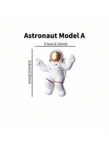 1/9pcs Space Fridge Magnet Set - 3D Resin Solar System Magnets , 9 Planets, Earth, Astronaut, Moon, Mars, Spaceship - Suitable For Fridge, Cabinets, Office Whiteboards, Children's Room Decor And Gifts For Birthday And Christmas - Multicolor - View 13