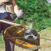 1pc Steel Wire Remover Disc, Twist Grass Cutter Head, Easily Uproot Weeds, Suitable For Large Area High-Efficiency Weeding, Applicable To Various Terrains, Gardening Assistant