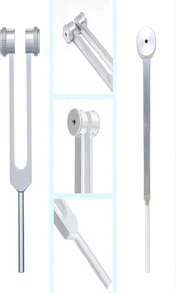 DEXSUR Medical Grade Aluminum Alloy Sensory Tuning Fork Activator For Healing, Therapy Non Magnetic, One Each Of C 128 Tuning Fork - ColorC - 查看 5