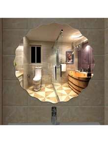 1 Gương trang điểm, Gương Acrylic hình mặt trời, Gương trang trí cảnh cưới lãng mạn, Gương trang trí cảnh ngày lễ, Gương sắp xếp đồ dùng hàng ngày trong xe RV, Gương mỹ phẩm, Gương làm tóc, Gương trang trí phòng khách - 2mm - Xem 4