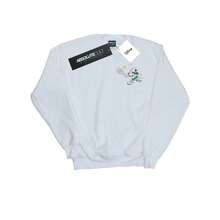 Disney Womens/Ladies  Tennis Breast Print Sweatshirt (White) - White - View 2