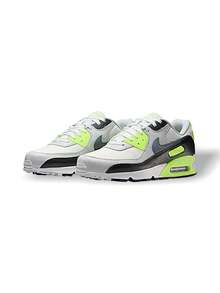 Nike 耐克男跑鞋 Air Max 90 Gore-Tex 防水高支撑保暖厚底缓震防滑易清洁透气网眼鞋面跑步健身通勤冬季日常白绿 FD5810-102 - 白綠色 - 查看 3
