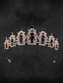 1pc Luxury Elegant Party Wedding Bridal Headpiece Crown, Graceful Princess Crown Headband, Rhinestone Tiara For Women, Prom, Birthday, Wedding - 013 Crown - View 19