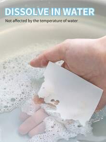 30/60/90 Piezas Hojas de lavandería de 11*14Cm, Pastillas de lavandería para lavadora con aroma duradero, potente eliminación de manchas para ropa, ideal para el hogar, dormitorios y viajes, adecuado para limpiar sábanas, cortinas, ropa y otras telas, artículos del hogar