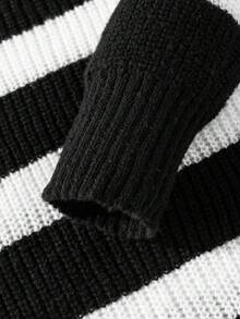 Men's Old Money Color Matching Thickened Sweater, Fall/Winter