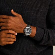 Fossil Men's Quartz Stainless Steel Three-Hand Watch Stainless Steel Case/Scratch Resistant Glass FS6017/FS5916/FS5852/FS5878/FS5853