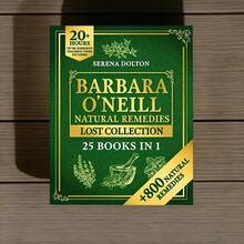 Natural Herbal Remedies Lost Collection Herbal Collection Book Decorative Books - màu xanh lá - Xem 4