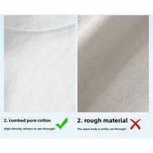 Versatile Men's Cotton T-Shirt – Soft Short Sleeve Casual Top, Comfortable Daily Wear & Summer Essential - trái cam - Xem 3