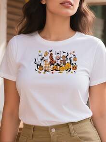 Women T-Shirts - White - View 2