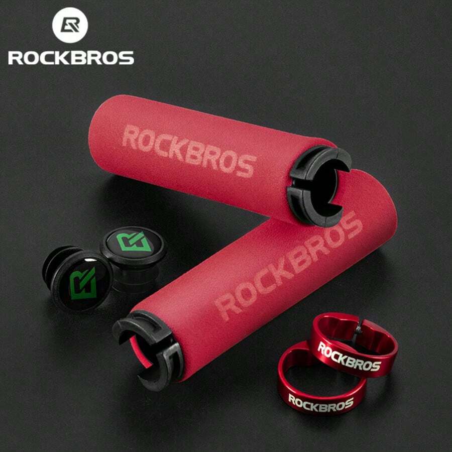 ROCKBROS 2 miếng đệm tay lái xe đạp bằng xốp hấp thụ sốc thoải mái khi lái xe phù hợp với xe đạp đường trường và xe đạp leo núi có nhiều màu sắc