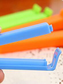 25 Kẹp Đựng Khoai Tây Chiên, Kẹp Túi Đựng Thực Phẩm Bằng Nhựa Để Đóng Gói Đồ Ăn Nhẹ, Bánh Mì, Dụng Cụ Sắp Xếp Nhà Bếp Có Thể Tái Sử Dụng, Kẹp Túi Đựng Khoai Tây Chiên Nhiều Màu Để Bảo Quản - Nhiều màu - Xem 4