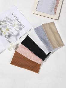 1 pieza Diadema de tela multicolor para mujer, adecuada para uso diario, diadema casual, turbante, diadema deportiva, pañuelo cálido, accesorio para el cabello de invierno