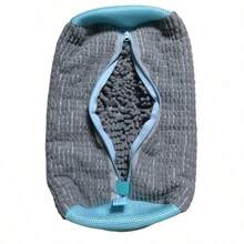 Shoe Washing Bag For Washing Machine, Reusable Laundry Bag With Plush Lining, Protects Shoes From Deformation, For Sneakers, Sports Shoes And Casual Shoes - Grey-1PC - View 3