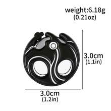 1pc Game Peripheral Hollow Knight Brooch Cute Funny Ghost Amulet Badge Metal Brooch Lapel Pin Metal Fashion Jewelry Accessories Halloween Gift - Multicolor - View 17