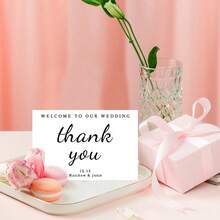 Tarjetas de felicitación personalizadas, tarjetas de agradecimiento con motivos florales, tarjetas de agradecimiento por regalos, tarjetas de agradecimiento por bodas, tarjetas de felicitación con texto personalizado, tarjetas del Día de la Madre, tarjetas de cumpleaños, tarjetas de agradecimiento, fiestas, celebraciones, cumpleaños, temporada de bodas, tarjetas con mensajes de regalo, postales, tarjetas de felicitación por bodas, cartas de amor, temporada de bodas - tarjeta - Ver 6