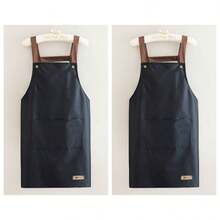 防水围裙 防污围裙 厨房防油服 无袖烹饪围裙 厨房清洁用品 - 彩色 - 查看 11