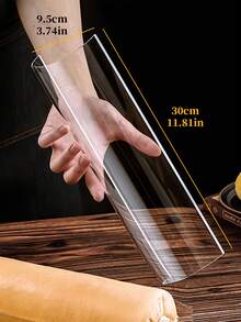 Molde para enrollar pasteles, molde en forma de U para enrollados suizos, molde DIY. Hecho de material acrílico inodoro y de alta calidad. Adecuado para enrollados suizos, enrollados crujientes, crepes, pasteles enrollados, rollos de reina, pinonos. Transparente y fácil de limpiar. Una herramienta ideal para hacer postres enrollados para hornear, cocinas, uso doméstico, proyectos DIY y aplicaciones hoteleras. - Multicolor - Ver 8