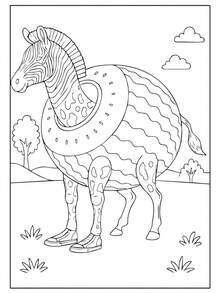 Brainrot Coloring Book: An Immersive Adult Coloring Expedition Into A Surreal Universe Of Bizarre Creature Mashups And Fantastical, Imagination - Igniting Scenarios,School Supplies,Drawing & Painting, Christmas,Winter. Stationery