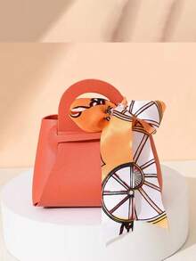 1/5/10/20pcs High Quality Leather Gift Bags With Bow, Candy Boxes, Ribbon Boxes, Candy Bags, Party Gift Bags, Mini Pouches, Jewelry Packaging Boxes, Leather Boxes, Suitable For Various Occasions And Events