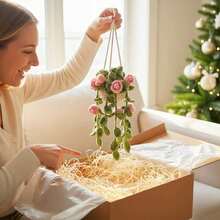 1 cây móc dễ thương cho gương chiếu hậu ô tô/trang trí phòng, phụ kiện treo gương ô tô thủ công theo phong cách Boho phù hợp cho phụ nữ và trẻ em gái, đồ trang trí thẩm mỹ nội thất ô tô màu xanh lá cây, đồ trang trí móc treo xe tải cho nam giới - Nhiều màu - Xem 5
