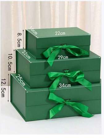 A One-Piece Foldable Gift Packaging Box With Low Cross-Border Shipping Costs, Multifunctional Storage Box, Ultra-Lightweight Design, Reusable Empty Box, For Christmas And Valentine's Day.