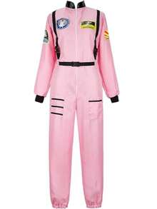 宇航员圣诞角色扮演服装；批发太空服，适用于团体聚会、年会、太空角色扮演 - 彩色 - 查看 18