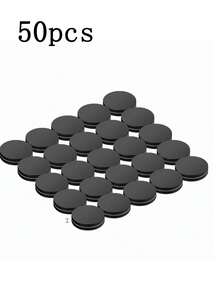 50/100 Stück runde Magnete mit selbstklebender Rückseite, starke Magnetscheiben für Kühlschrank und Tafel - Runden - Übersicht 8