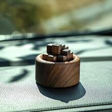 Desktop Aroma Diffuser Set - Walnut Pile Essential Oil Sticks With Slow Release For Living Room & Office Decor