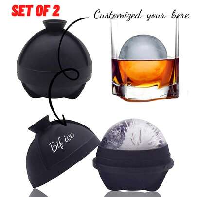 Customized Handgun And Bullet Ice Cube Trays Set - Cool TPR Pistol And AK47 Bullet Maker Molds For Whiskey Cocktails Ice Cubes, Chocolates, Jello Shots