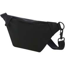 Generic Turner Plain Waist Bag (Solid Black) - Black - View 3