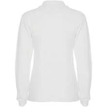 Roly Womens/Ladies Estrella LongSleeved Polo Shirt (White) - White - View 2