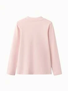 Balabala Maglietta a maniche lunghe invernale per ragazze pre-adolescenti, strato base morbido ad alto collo per ragazzi e ragazze