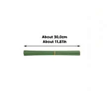 200pcs/100pcs/10pcs 绿色涂层花茎，DIY工艺和插花线，防水铁丝，适用于节日装饰和手工艺项目，可调节花园框架支撑植物攀爬，可缠绕和成型植物支撑，多用途花茎用于人造花茎，超强且易于卷起，不同形状的DIY花束装饰配件花园工具装饰 - 彩色 - 查看 19