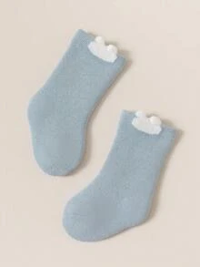 12 Pairs Baby Boys' High Quality Combed Cotton 3D Bear Design Soft & Skin-Friendly Thick Warm Socks - Multicolor - View 7