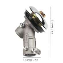 1 Set Adaptador de cabezal de recortadora engrosado de 26/28mm con caja de engranajes de 9 dientes, apto para cortadoras de césped, recortadoras de hilo y desbrozadoras, se ajusta a varios modelos, fácil instalación, accesorio de máquina de corte, equipo esencial para el cuidado del césped