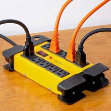 Volteck MUL-1012X, Multicontacto uso industrial, 10 entradas, supresor, 1200 joules - Multicontacto - Ver 7