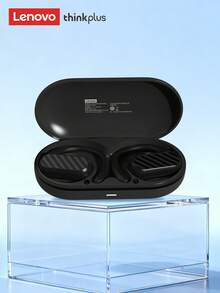 Lenovo Lenovo LK41 Minimalist Business Bluetooth Earphone, Hanging Ear Style, Large Dynamic Driver, High-Quality Audio, Music & Gaming, Long Battery Life, Directional Sound, High-Definition Calls, Smart Noise Cancellation, Open-Ear, Wireless Sports Earphone Compatible With Smartphones & Computers