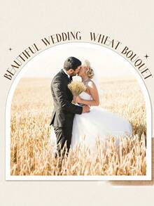 干麦花束、干麦秆、天然干麦秆花束、人造干麦秆装饰、农舍装饰、波西米亚风农舍DIY丰收花环、100%天然小麦、咖啡桌装饰,适用于婚礼、家居、餐桌、约会、乡村派对、秋季装饰 - 黃色 - 查看 7