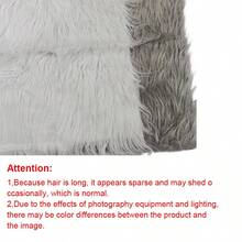 人造毛皮新生儿摄影道具毛毯蓬松柔软拍摄背景毯婴儿摄影道具新生儿毛毯婴儿洗澡复活节礼物适合女孩/男孩的物品