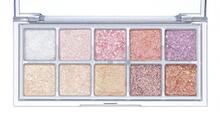 Rom&nd Better Than Palette 102g 00 Light & Glitter Garden 2pcs | Eye Makeup Palette, Matte And Shimmer Eye Shadow, Sparkling Glittery, Various 10 Shades, Long Lasting, High Pigmented, Blendable - 00 光與閃光花園 - 查看 2