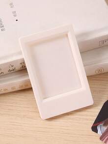 1 szt. wielokolorowa 3-calowa magnetyczna plastikowa ramka na zdjęcia, magnetyczna naklejka na lodówkę, do zdjęć z aparatu natychmiastowego i mini kartek, odpowiednia do spersonalizowanej dekoracji lodówki, prezent dla przyjaciół, na Halloween, Boże Narodzenie