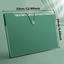 Carpeta de archivo expandible multifuncional A4, organizador ultraligero y flexible para la escuela y la oficina (4 colores)