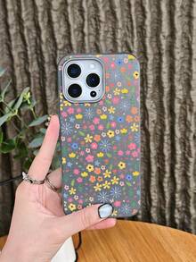 Bunte Schutzhülle mit Wildblumenblütenmuster für ästhetisches, süßes, blumiges Blumendesign, robuste, stoßfeste Abdeckung, kratzfest, Fallschutz, Telefonzubehör,kompatibel mit iphone 17 pro max/17 pro/17/Air/16promax/16pro/16plus/16/15promax/15pro/15plus/15/14promax/14pro/14plus/14/13promax/13pro/13/12promax/12pro/12 - Weiß(white) - Übersicht 8