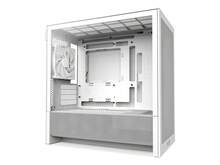 NZXT CCC-H31FW-01White SGCC / Tempered Glass Micro ATX Cases Case  (Computer Cases - ATX Form) - White - View 2