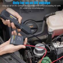 Automotive Circuit Tester, Tracer Wire Short Circuit Finder DC 6-42V Circuit Breaker Tracker Short And Open Finder Detector Probe Car Diagnostic Tools - 1 - Xem 7